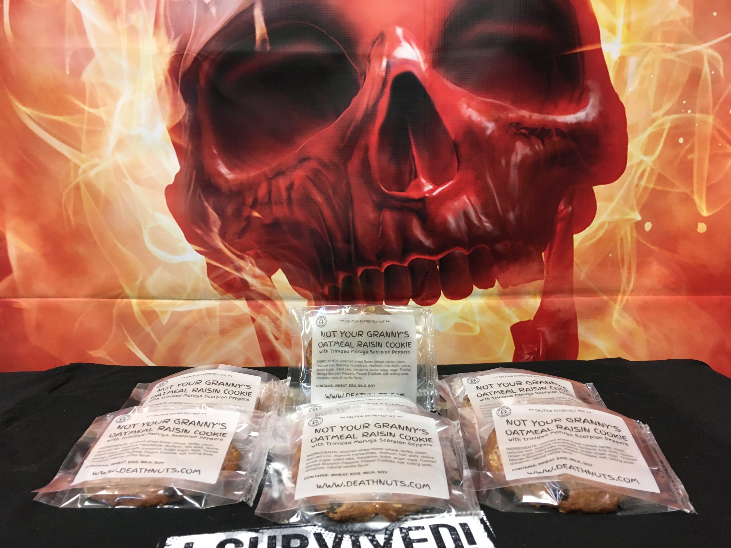 NOT YOUR GRANNY'S SCREAMING HOT COOKIES - Death Nuts