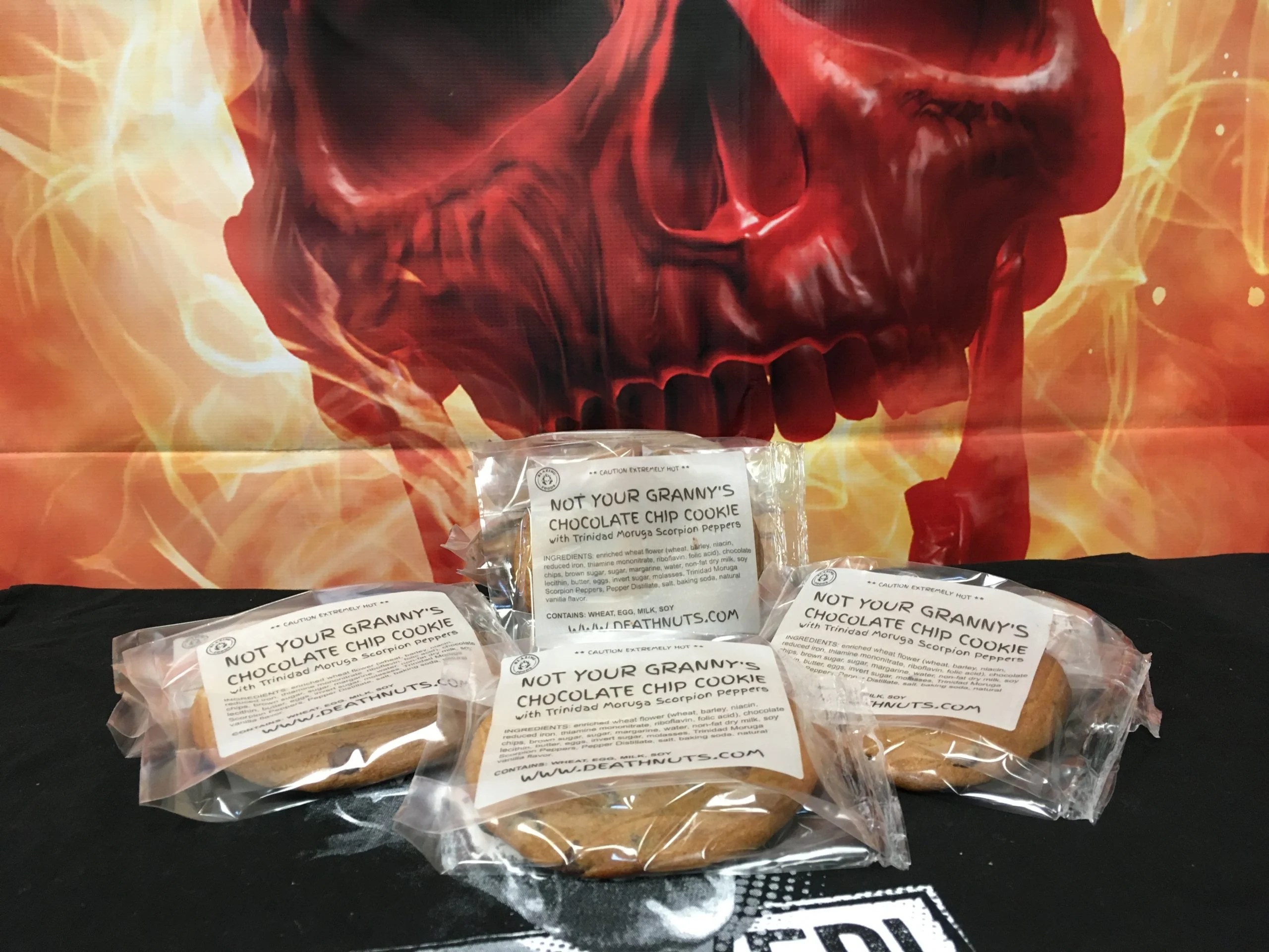 NOT YOUR GRANNY'S SCREAMING HOT COOKIES - Death Nuts