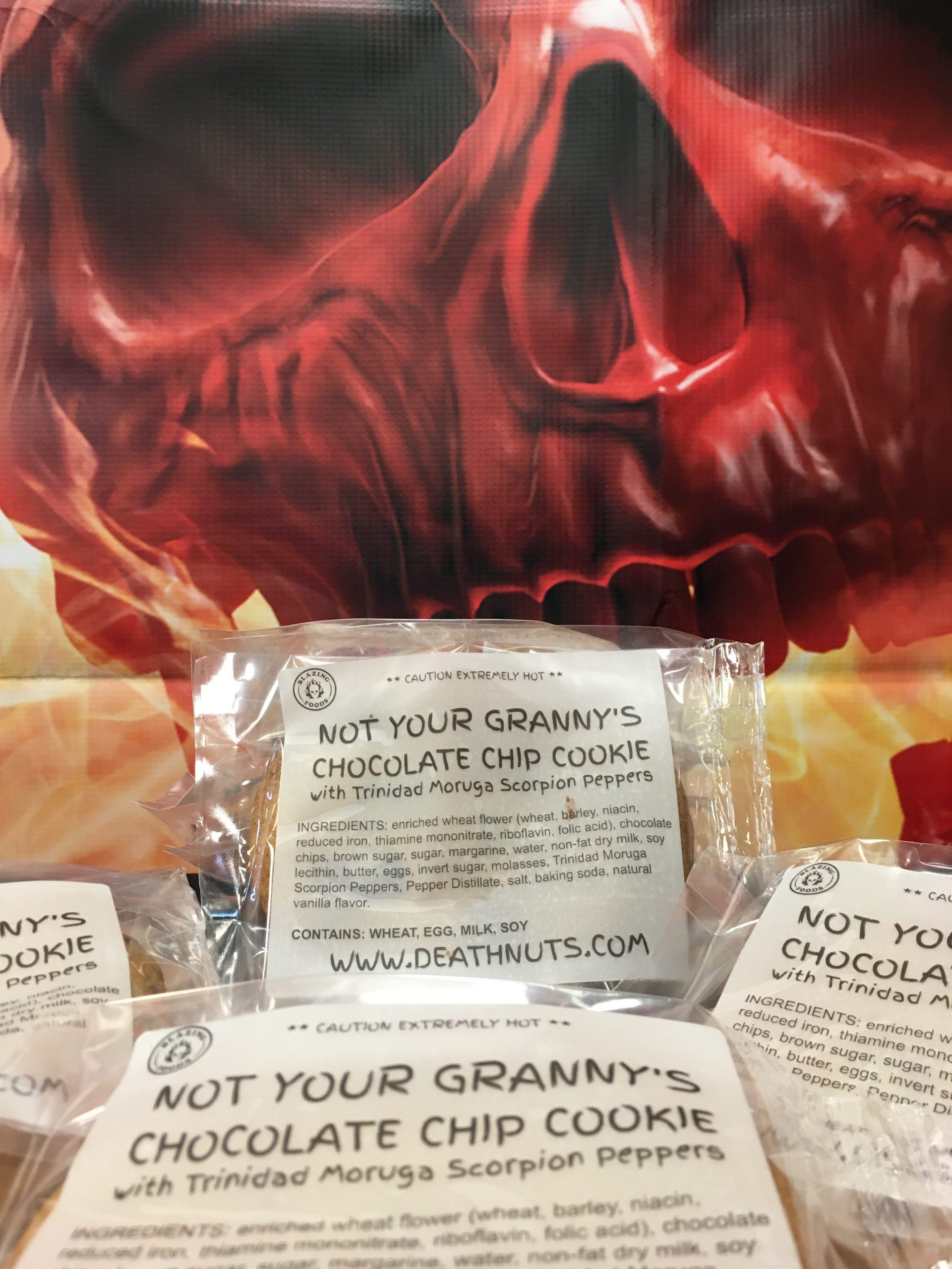 NOT YOUR GRANNY'S SCREAMING HOT COOKIES - Death Nuts