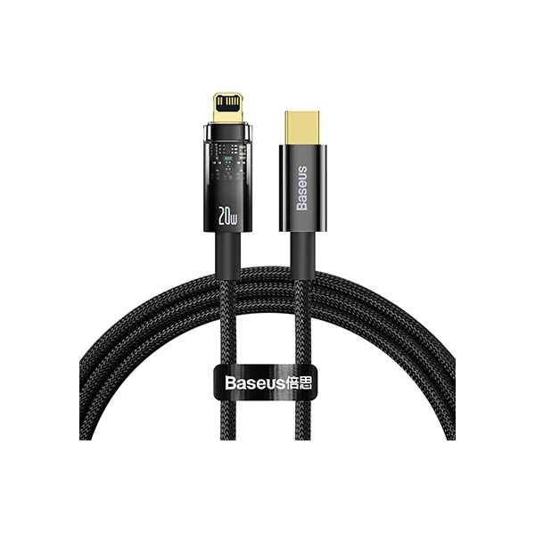 Baseus Explorer Series 20W Auto Power-Off Fast Charging Type-C to Lightning Cable