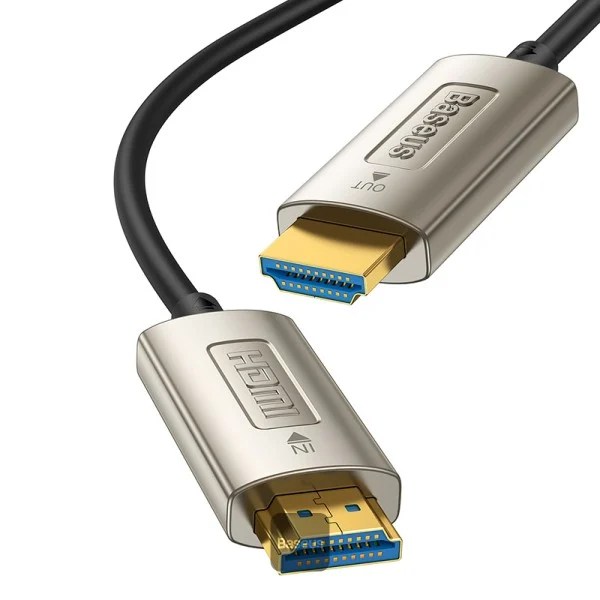 Baseus High Definition Series, Optic Fiber HDMI To HDMI 4K Adapter Cable 15M