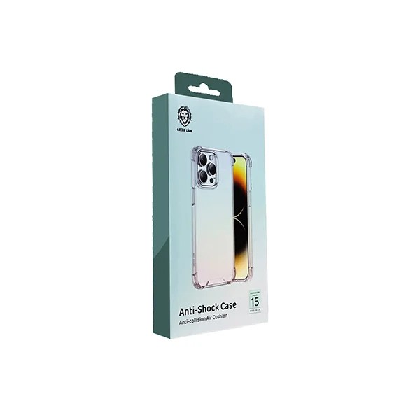Green Lion Anti-Collision Air Cushion Case for iPhone 15 Pro Max - Image 2