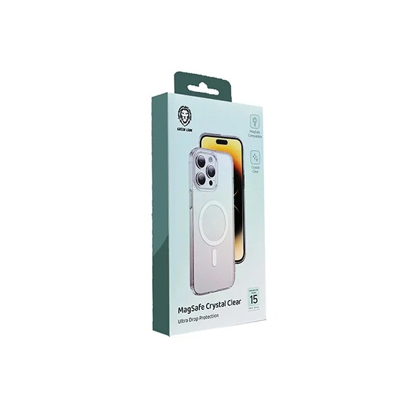 Green Lion MagSafe Crystal Clear Ultra Drop Protection Case for iPhone 15 Pro Max - Image 2