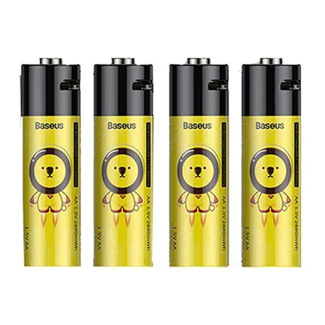 Baseus AA Rechargeable Li-ion Battery 4pcs