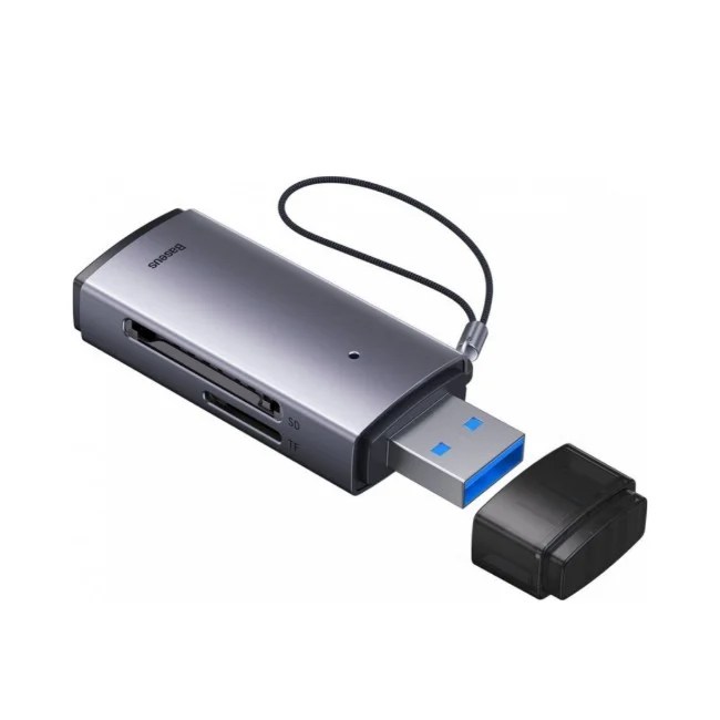 Baseus Airjoy USB-A & Type-C to SD/TF Card Reader