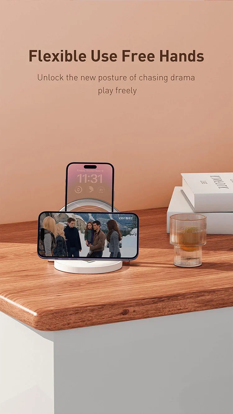 RECCI RLS-L15 3-in-1 Wireless Charger And Touch Atmospher Light - Image 2