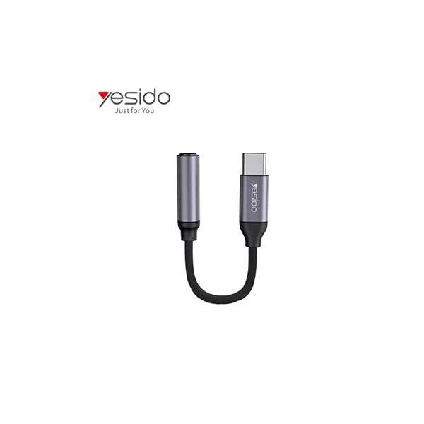 YESIDO Audio Adapter Type-C To 3.5MM Headphone Adapter YAU19