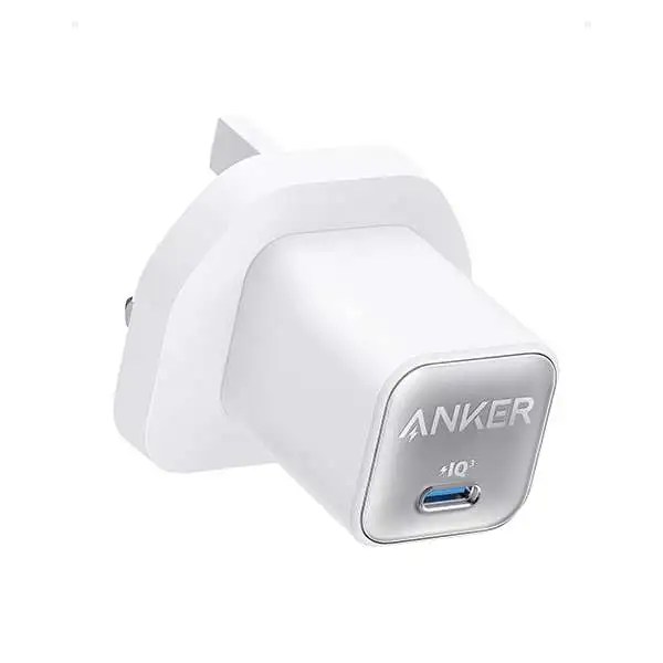 Anker 511 Nano 3 30W UK 3 Pin USB-C Charger