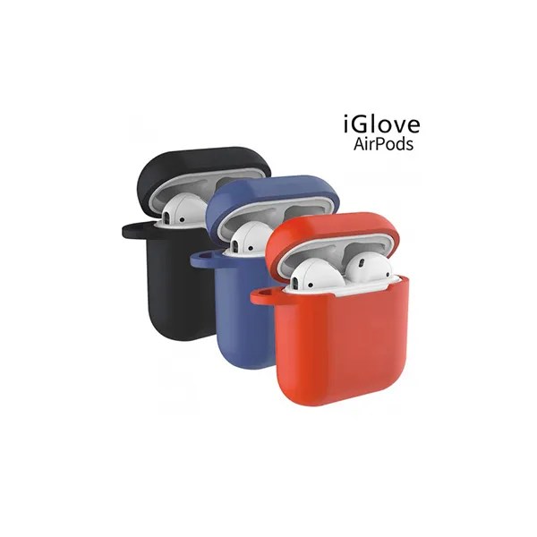 WIWU 360 Silicone Protect Case Royalty Set iGLOVE (3Pack) For Airpods 12