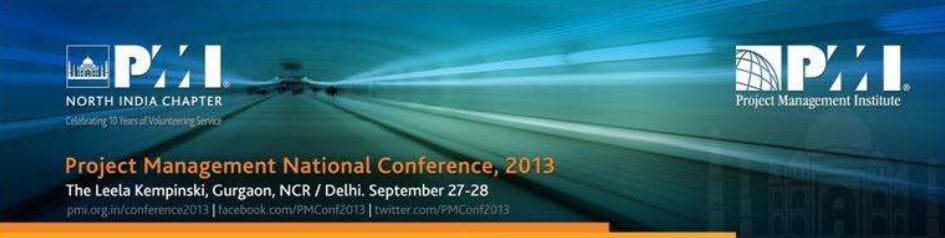 Article published by Debabrata Pruseth in Project Management (PMI) National Conference