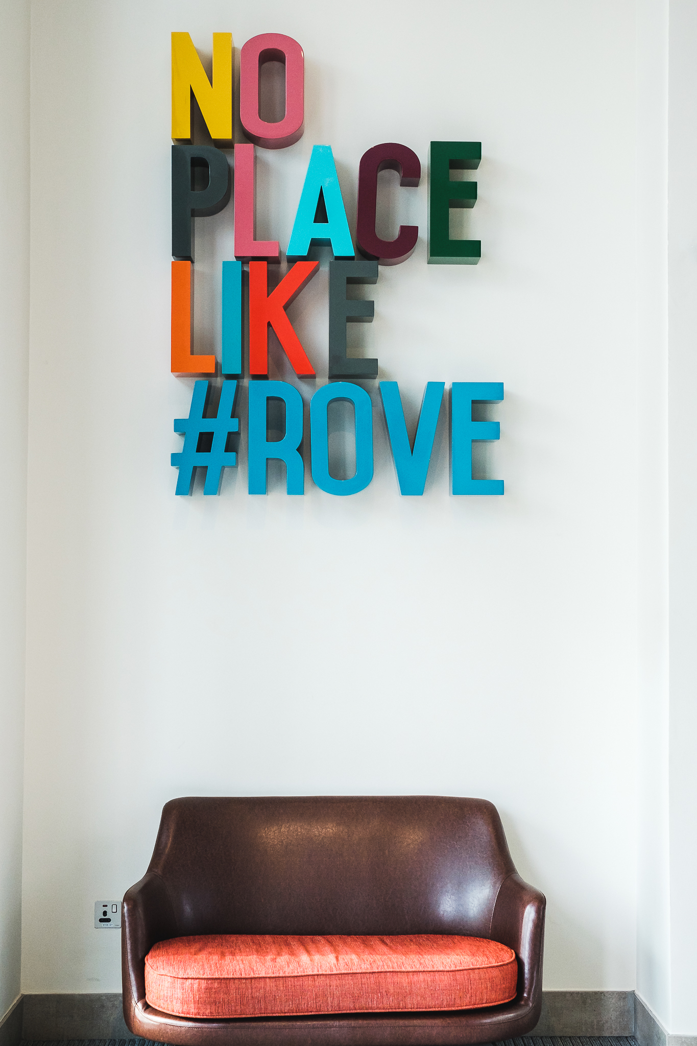 Waiting area at the entrance