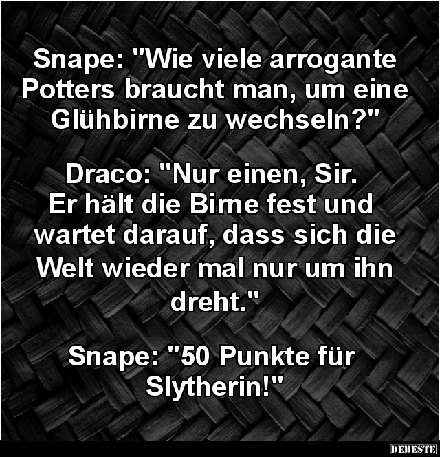 Snape: „Wie Viele Arrogante Potters Braucht Man” | Lustige Bilder, Sprüche, Witze, Echt Lustig 664_x_640_jpg