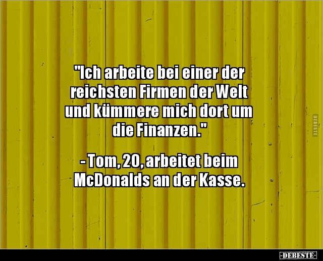 Die 100 lustigsten witze von den lesern gewählt. mcdonalds Witze und SprÃ¼che - DEBESTE.de