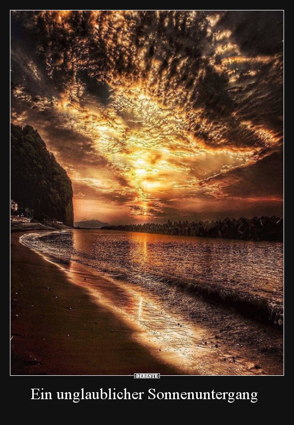 Ein Unglaublicher Sonnenuntergang.. | Lustige Bilder, Sprüche, Witze, Echt Lustig 855_x_592_jpg
