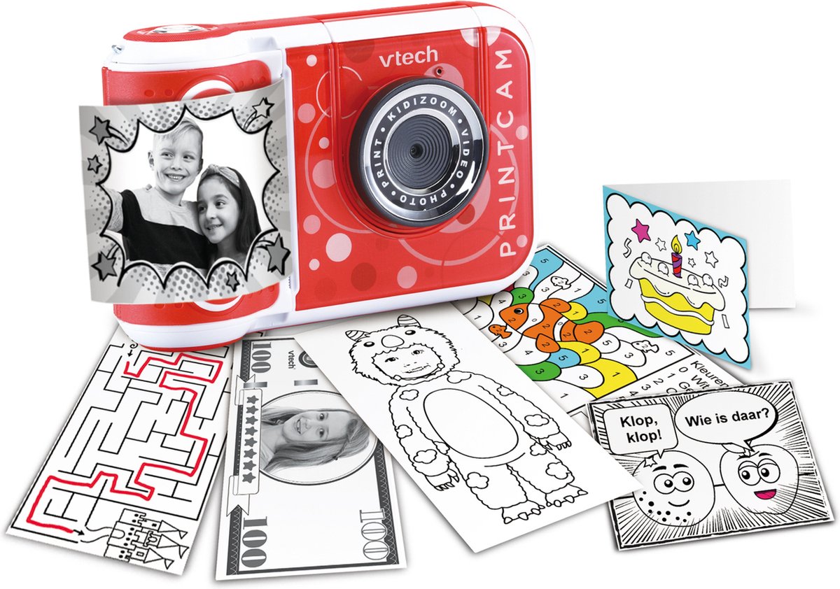 Kidi zoom Print cam, camera voor kinderen