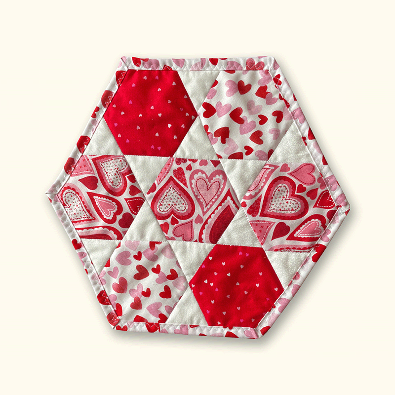 Valentine Hexagon