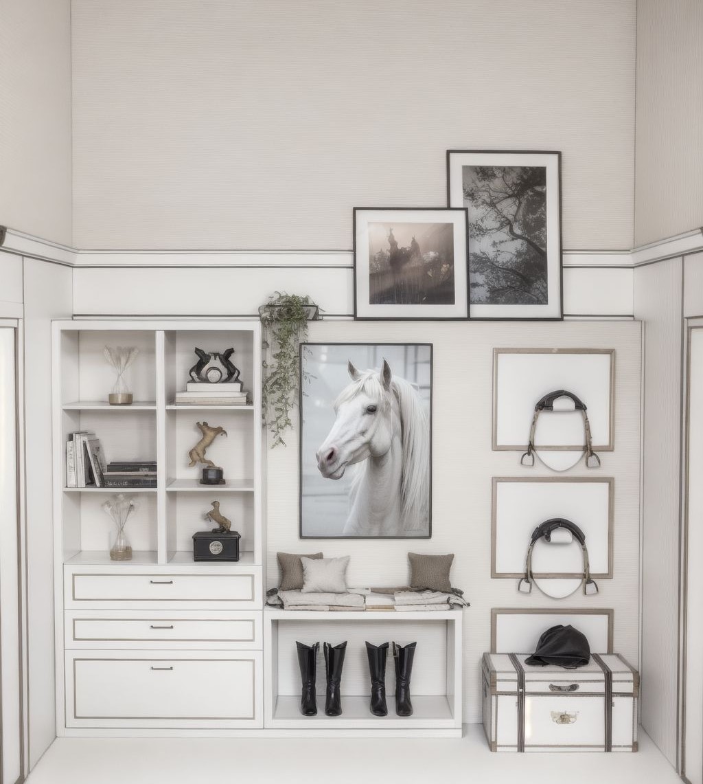 Saddle and tack room horses debora bz brandao design