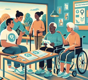 Person reviewing PIP application form for Personal Independence Payment (PIP) in 2025
