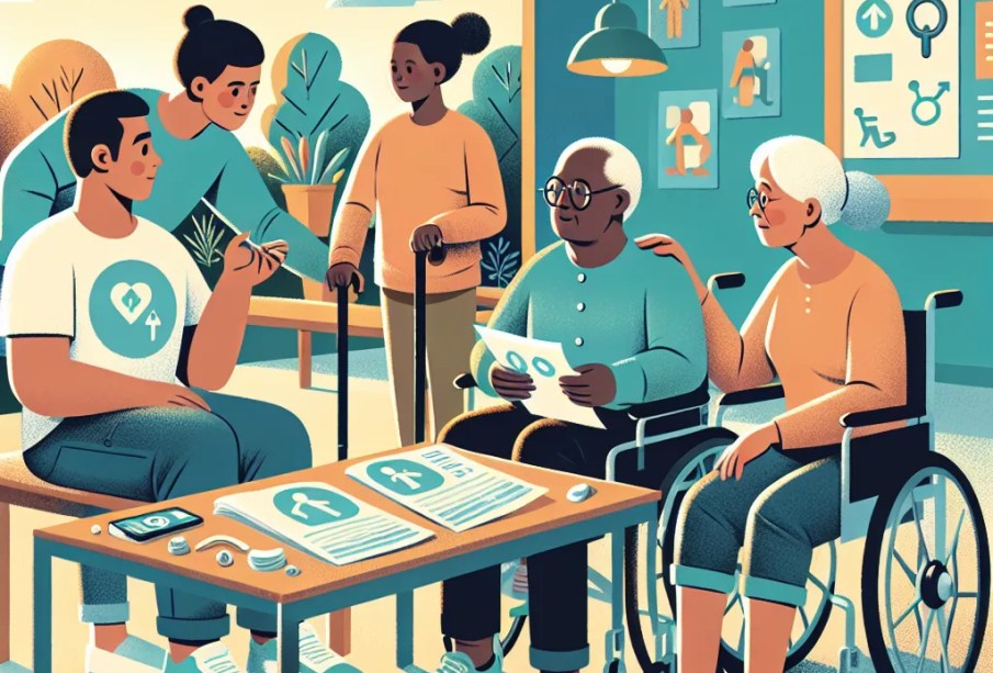 Person reviewing PIP application form for Personal Independence Payment (PIP) in 2025