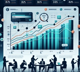 "Illustration of a magnifying glass unlocking financial secrets"