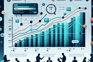 "Illustration of a magnifying glass unlocking financial secrets"