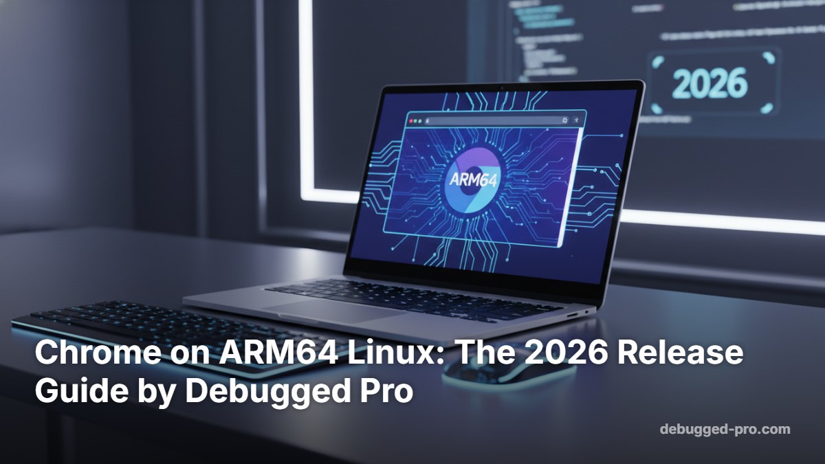 Chrome On ARM64 Linux The 2026 Release Guide By Debugged Pro Image 