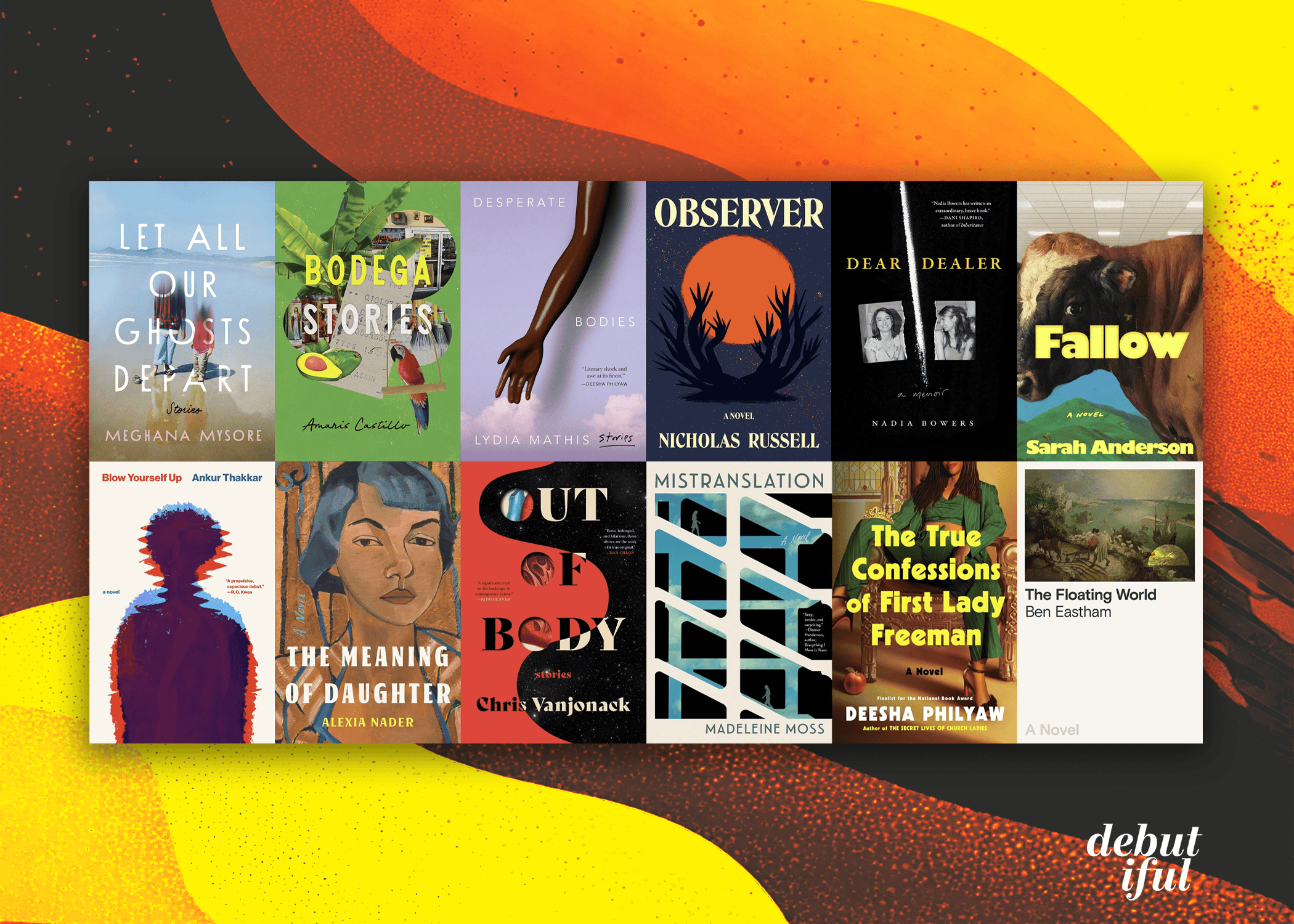 12 noteworthy debut books to read in September 2026
