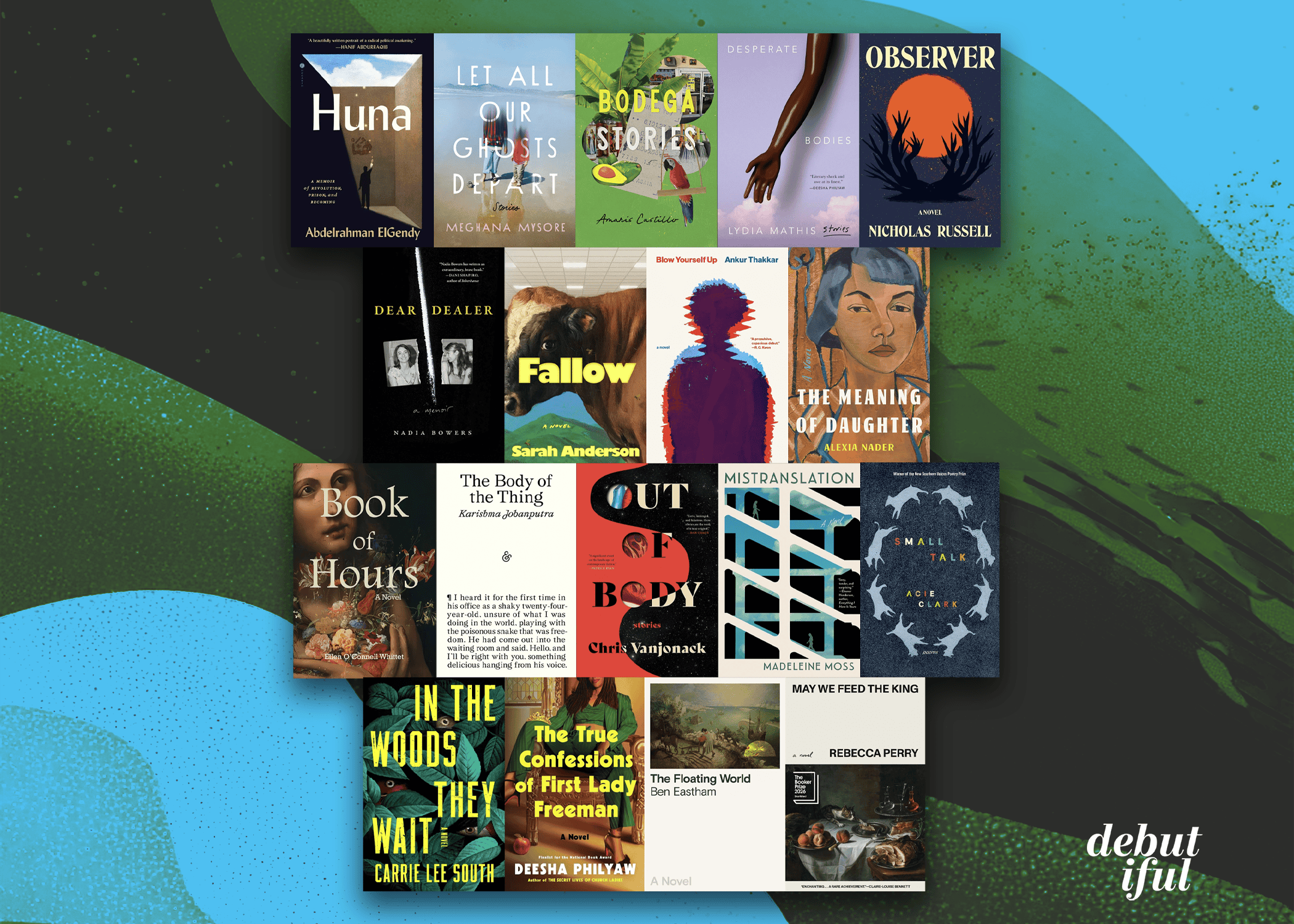 18 debut books to discover from September 2026