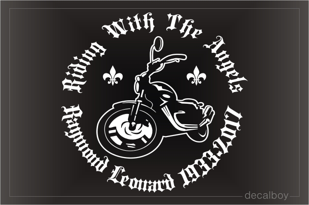 Gratuito immagini Motorcycle Memorial Decals Stickers Decalboy ultima saluti