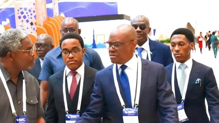 Read more about the article ‎Abuse Of Office: Tinubu’s Minister, Wike, Takes Two Sons As Nigeria’s Delegates To Dubai Summit
