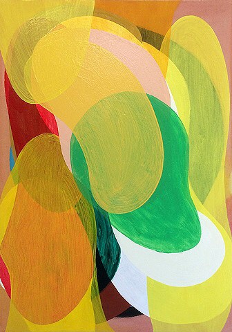 Gary Paller 39 2014 acrylic on canvas 39" x 28" (100 x 70cm)