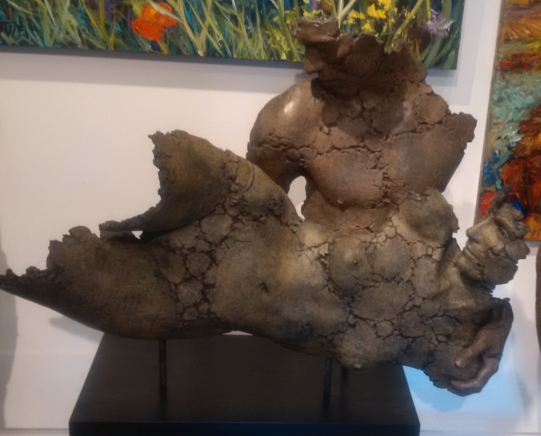 Philippe Morel "Olivier & Marie Pierre" Bronze, France 35 x 25 x 11" approx. Edition: E.A. II/V (Price upon request) "The nude is not the subject of art, but a form of art." —Kenneth Clarke