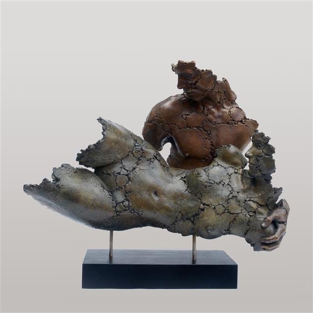 Philippe Morel "Olivier & Marie Pierre" Bronze, France 35 x 25 x 11" approx. Edition: E.A. II/V (Price upon request) "The nude is not the subject of art, but a form of art." —Kenneth Clarke