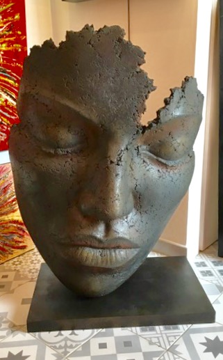 Philippe Morel "Karine Yeux Fermée" Bronze, France Size: 34x24" Base: 5x14.5 inches Edition: 1/8 (Price upon request) "The nude is not the subject of art, but a form of art." —Kenneth Clark
