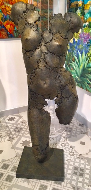 Philippe Morel "Grand buste Patricia" Bronze, France Edition: 1/8 38x16x12 inches (Price Upon Request) "The nude is not the subject of art, but a form of art." —Kenneth Clark