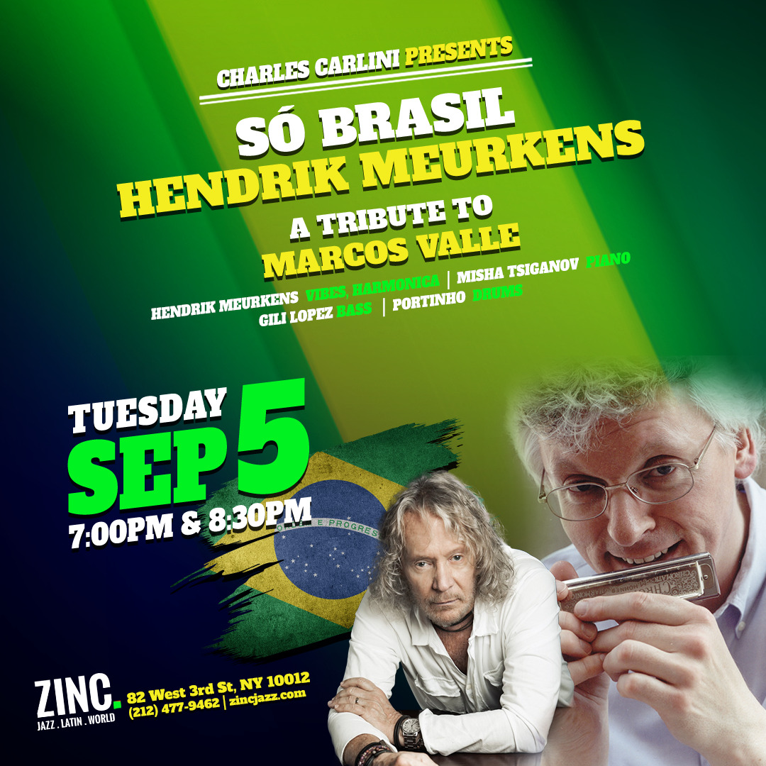Só Brasil: Hendrik Meurkens — A Tribute to Marcos Valle 1 Hendrik Meurkens