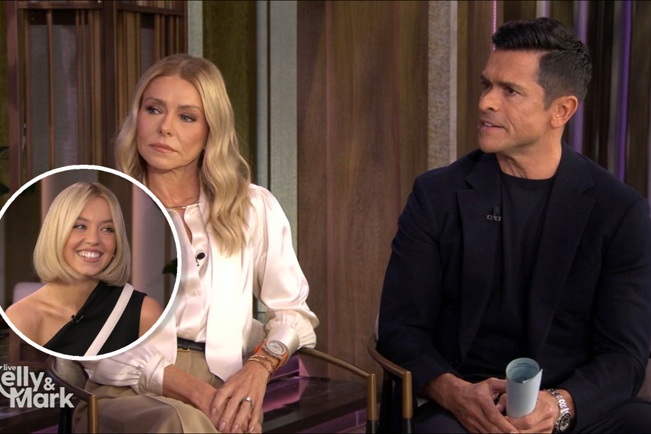 Mark Consuelos tells Sydney Sweeney that watching ‘Euphoria’ with his daughter was a massive mistake: “Ten minutes in, we were like, we can’t do this”