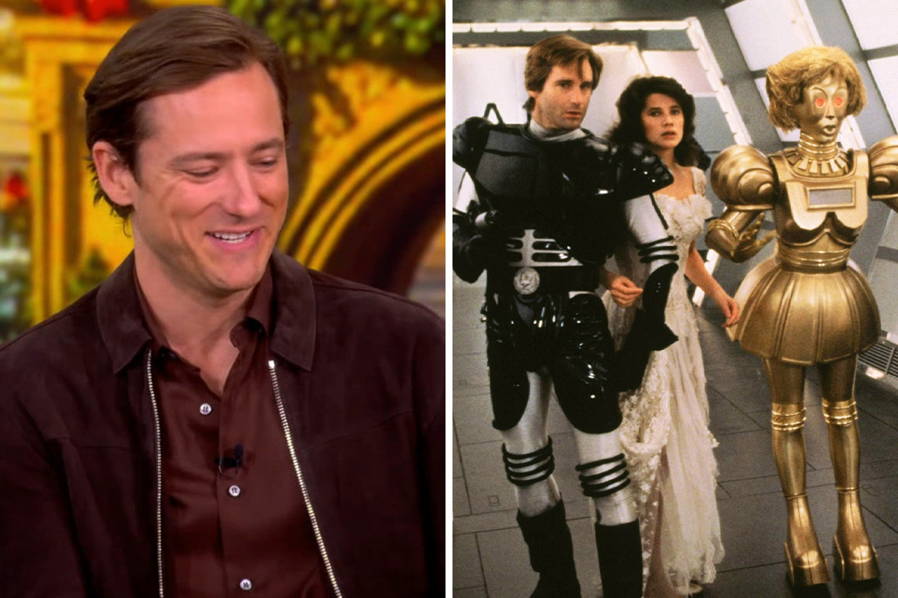 Lewis Pullman shades ‘Star Wars’ on ‘The View’ after revealing he saw it for the first time after ‘Spaceballs’: “Why did they remake ‘Spaceballs’ without the jokes?”