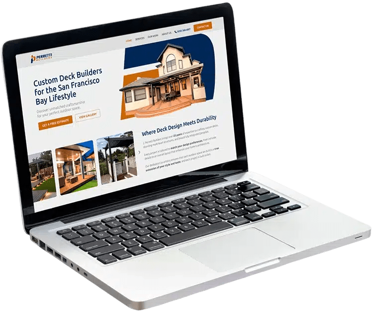 Top Deck Builder Website Design - Vintage Pattern Collection - Mobile Quality