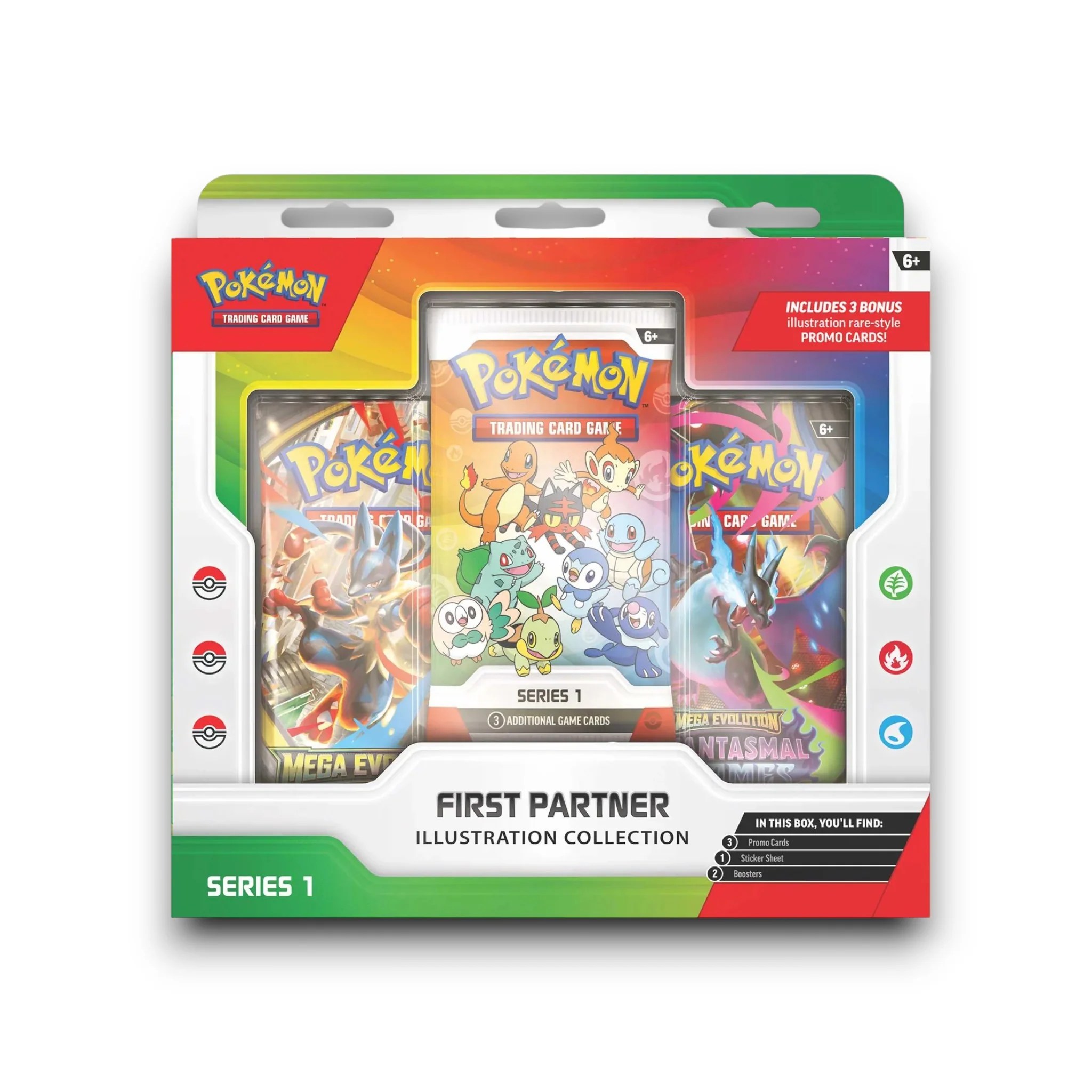Pokémon Tcg First Partner Illustration Collection Series 1 Deckhead Uk