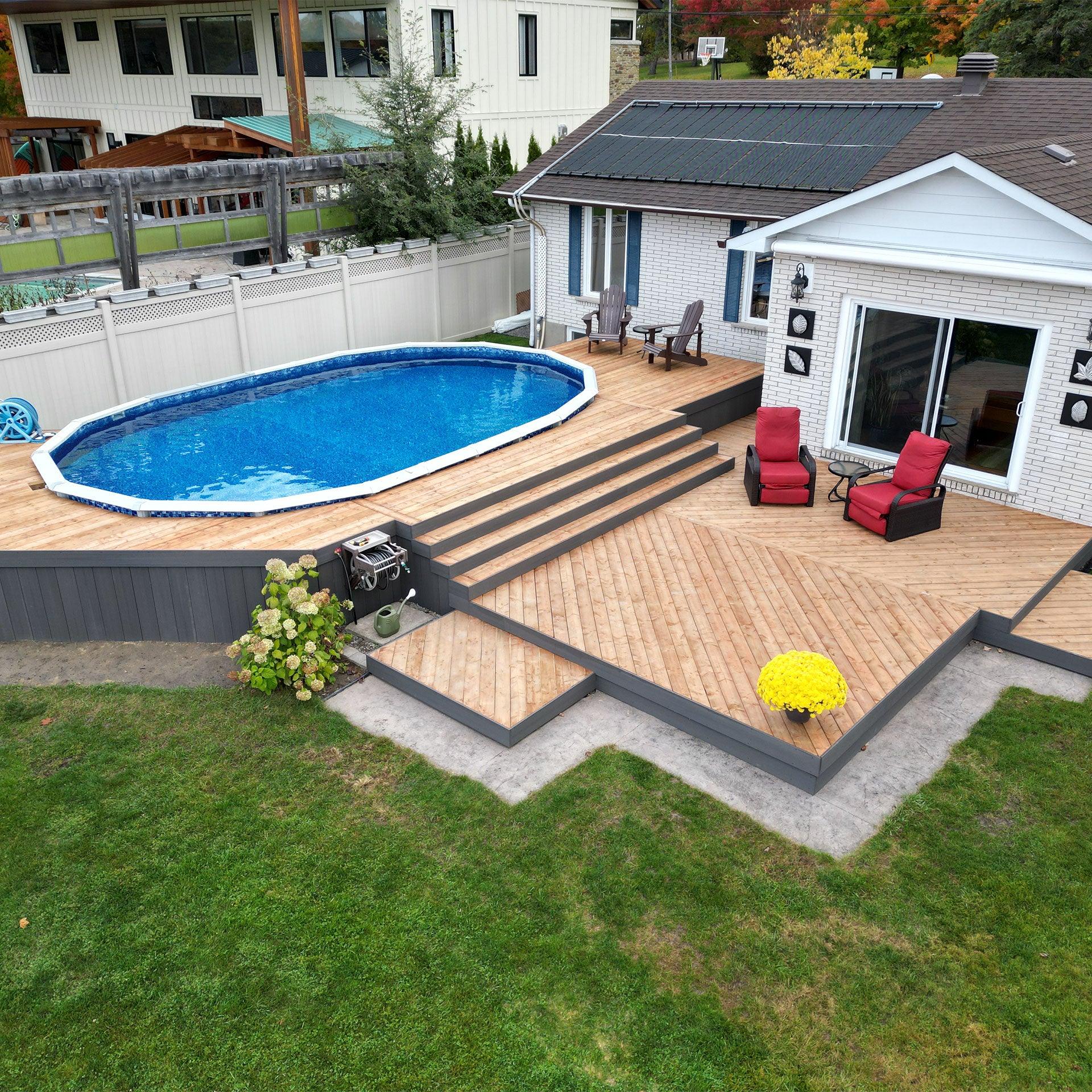 Pressure Treated Deck Gatineau - Mobile Ocean Illustrations for Desktop