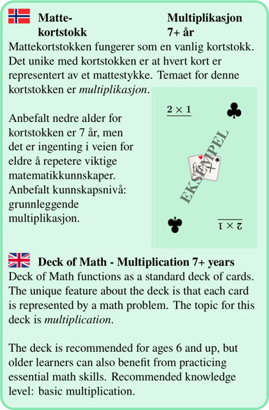 Multiplikasjon 7+ år - Bilde 3