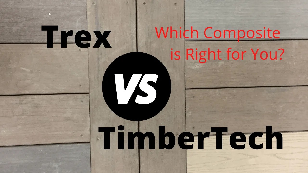 Timbertech Comparison Chart Trex vs TimberTech, Which Composite Decking is For You? - Decks by E3