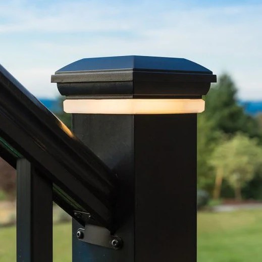 Timbertech Post Cap Light Module The Deck Store Usa - Light Backgrounds - Amazing HD Collection