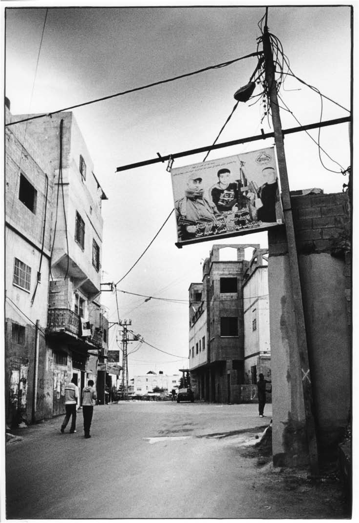 Jénine, Palestine, noir et blanc, argentique, Devals