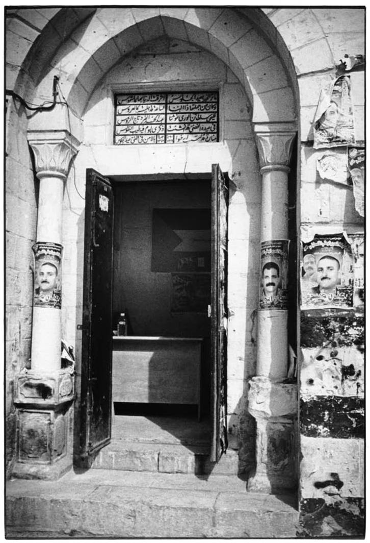 Tour du carillon, Naplouse, Palestine, photo noir et blanc, Jean-Pierre Devals
