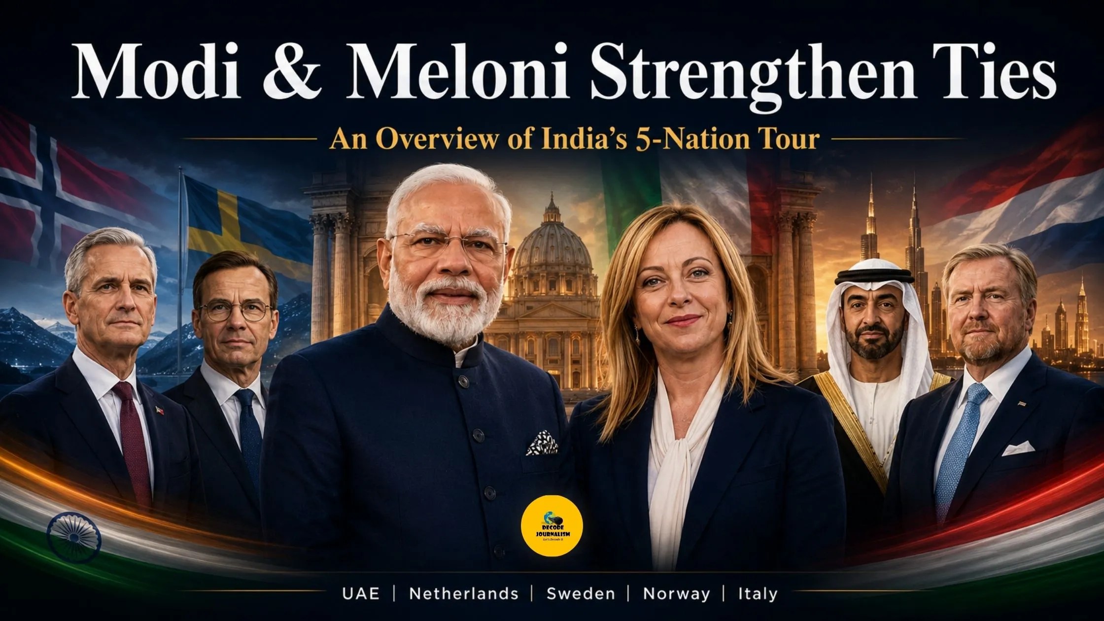 PM Modi And His Historic 5-Nation Tour_Decode Journalism