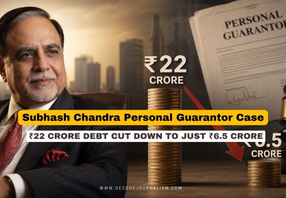 Subhash Chandra, Zee Group founder and chairman emeritus, pictured in connection with his personal guarantor insolvency case