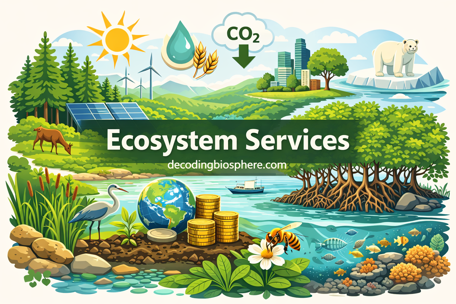 Ecosystem services for a sustainable future