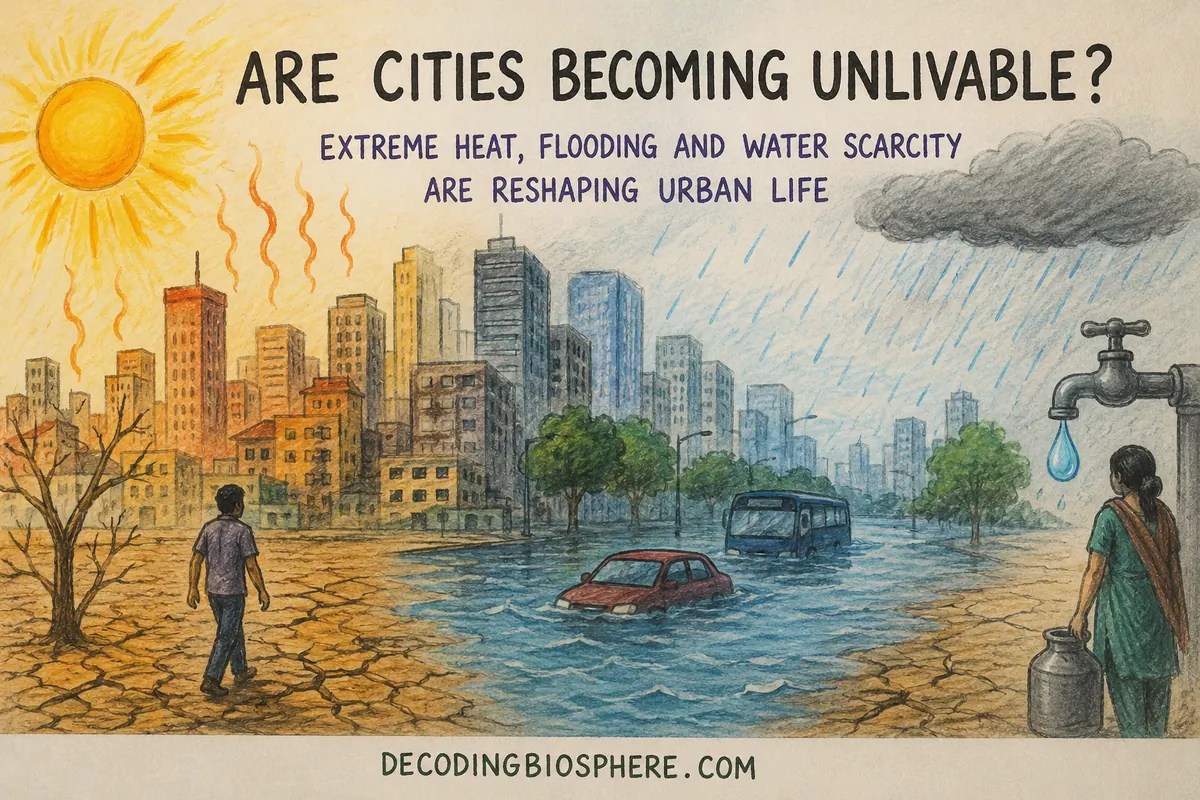 Are Cities Becoming Unlivable? How Extreme Heat, Flooding and Water Scarcity Are Reshaping Urban Life